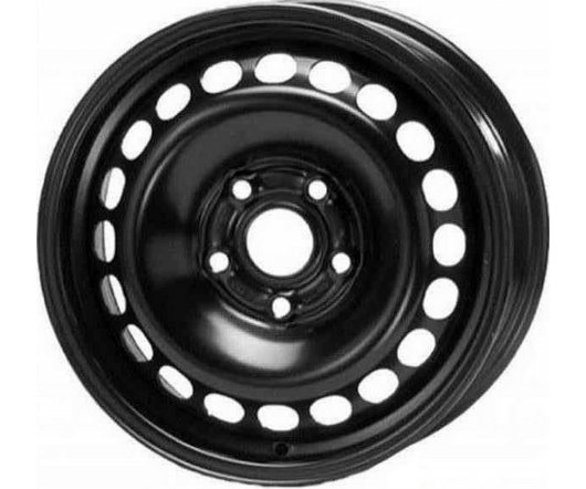 Штампованный диск TREBL 6515T 5.5x14 4x100 DIA56.6  ET39  Black