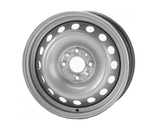 Штампованный диск Trebl 52A49A 5x13 4x100 DIA56.6  ET49  silver