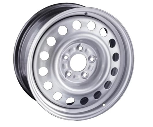 Штампованный диск Trebl 52A45A 5x13 4x100 DIA56.6  ET45  silver