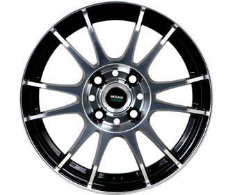 Литой диск Megami MGM-3 6x15 4x100 DIA60.1  ET50  BKF